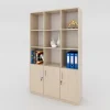 Tủ tài liệu gỗ MDF Classic CL200-07 - THSVP-TLG-MDFCL20007