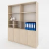 Tủ tài liệu gỗ MDF Classic CL200-13 Anh Kiệt - THSVP-TLG-MDF-CL200-13