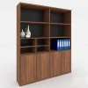 Tủ tài liệu gỗ MDF Classic CL200-13 Anh Kiệt - THSVP-TLG-MDF-CL200-13