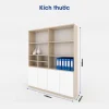 Tủ tài liệu gỗ MDF Classic CL200-13-T Anh Kiệt - THSVP-TLG-MDF