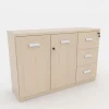 Tủ tài liệu gỗ MDF Classic CL80-03 Anh Kiệt - THSVP-TLG-MDF-CL8003