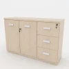 Tủ tài liệu gỗ MDF Classic CL80-03 Anh Kiệt - THSVP-TLG-MDF-CL8003