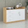 Tủ tài liệu gỗ MDF CL80-05 Anh Kiệt
