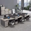 Cụm Bàn Làm Việc Hana AK-HA04 4 Người Cho Phòng Ban