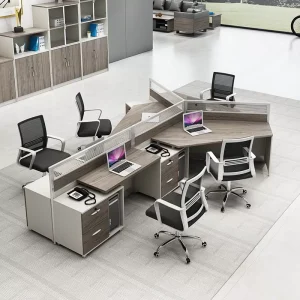 Cụm Bàn Làm Việc 5 Người Anh Kiệt - SKU: AK-CBLV5