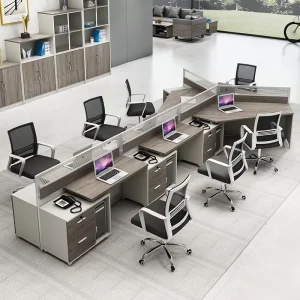 Cụm Bàn Làm Việc 7 Người Anh Kiệt Star 7 (SKU: BLV-CBLV7)