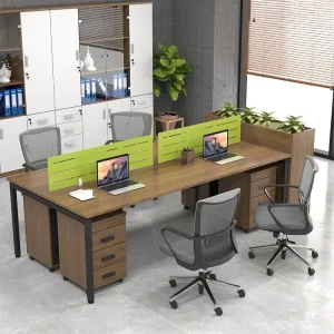 Cụm bàn làm việc 4 người Erid EU2412-TP7-1 - BLV-CBLV4