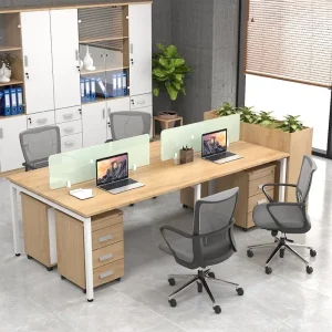 Cụm bàn làm việc 4 người Erid EU2412-TP7-1 - BLV-CBLV4