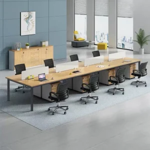 Cụm Bàn Làm Việc 8 Người Anh Kiệt PL08: Không Gian Làm Việc Riêng Tư Chuyên Nghiệp