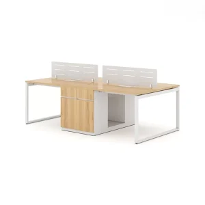 Cụm bàn làm việc 4 người Erid EU2412-TP7-1 - BLV-CBLV4