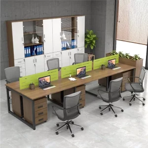 Cụm bàn làm việc 6 người Anh Kiệt AK-CBLV6: Không gian mở, năng suất cao