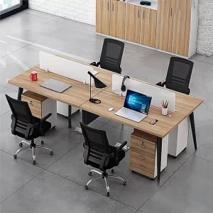 Cụm bàn làm việc 4 người Erid EU2412-TP7-1 - BLV-CBLV4