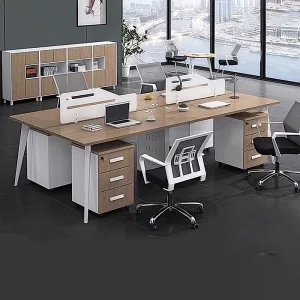 Cụm bàn làm việc 4 người Erid EU2412-TP7-1 - BLV-CBLV4