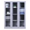 Tủ tài liệu sắt 3 khoang kính Anh Kiệt TS-TL02