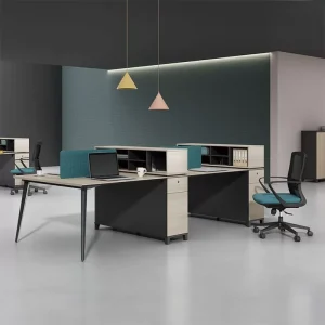 Cụm bàn làm việc 4 người Erid EU2412-TP7-1 - BLV-CBLV4