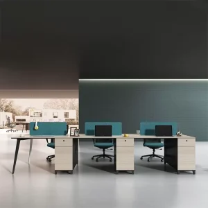 Cụm bàn làm việc 6 người Anh Kiệt AK-CBLV6: Không gian mở, năng suất cao