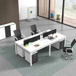 Cụm bàn làm việc 4 người Erid EU2412-TP7-1 - BLV-CBLV4