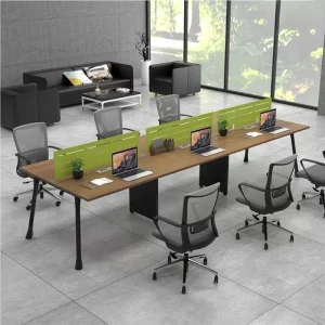 Cụm bàn làm việc 6 người Anh Kiệt AK-CBLV6: Không gian mở, năng suất cao