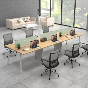 Cụm bàn làm việc 6 người Anh Kiệt AK-CBLV6: Không gian mở, năng suất cao