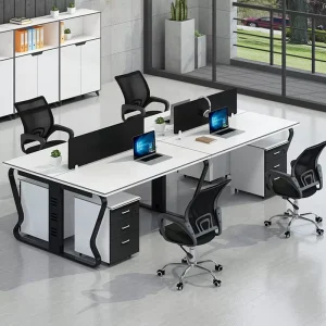 Cụm bàn làm việc 4 người Erid EU2412-TP7-1 - BLV-CBLV4