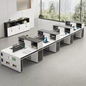 Cụm Bàn Làm Việc 8 Người Anh Kiệt PL08: Không Gian Làm Việc Riêng Tư Chuyên Nghiệp