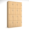 Tủ Locker Gỗ Văn Phòng 12 Ô - TLG-LK12-CN Anh Kiệt