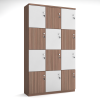 Tủ Locker Gỗ Văn Phòng 12 Ô - TLG-LK12-CN Anh Kiệt