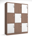 Tủ locker gỗ đa năng Anh Kiệt - TLG-DN-LK12-CL