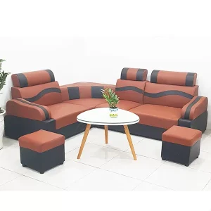Sofa Góc Da Cao Cấp Anh Kiệt - SVP-SGDC05