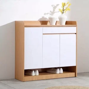 Tủ Locker Gỗ 12 Cánh 3 Khoang Anh Kiệt - Kệ Giày Thông Minh, Thiết Kế Sang Trọng LKG12C3K-T