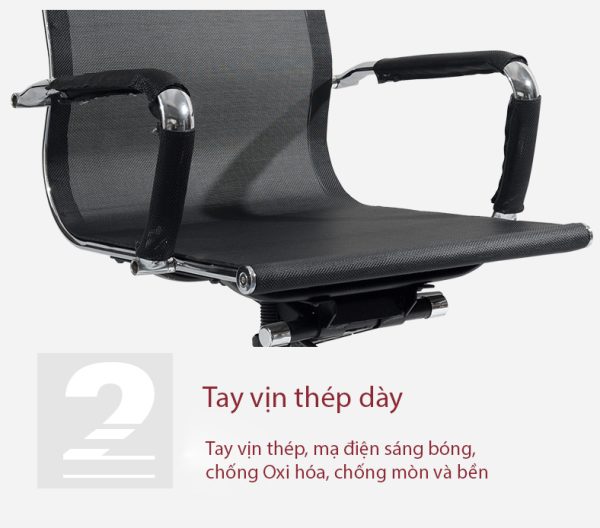 Ghế xoay lưới văn phòng Anh Kiệt AK013