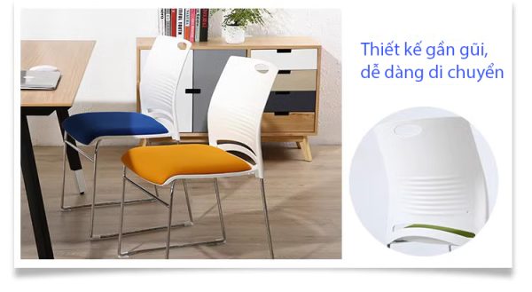 Ghế chân quỳ lưng nhựa Anh Kiệt AK029