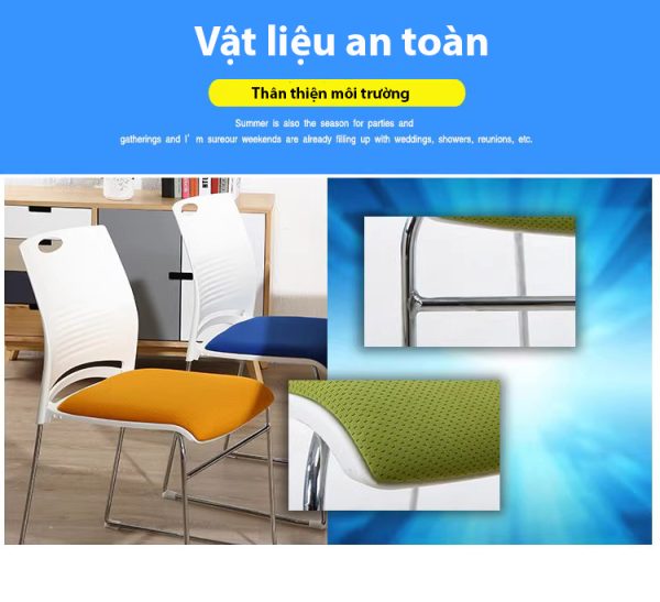 Ghế chân quỳ lưng nhựa Anh Kiệt AK029