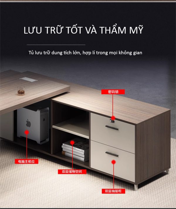 Bàn giám đốc cao cấp Anh Kiệt AK045