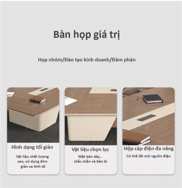 Bàn họp văn phòng Anh Kiệt AK044